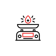 Blood weight Icon
