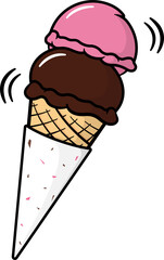 IceCream Chocolate Scoop