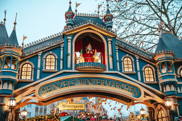 Christmas Market in Cologne Old Town, Germany