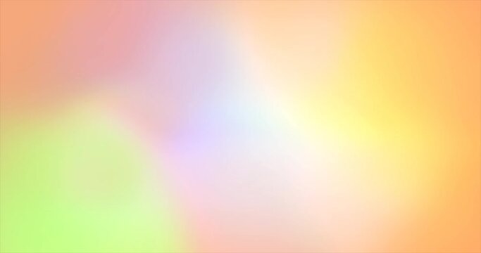 pink white yellow green gradient abstract background animation