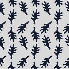 seamless pattern with feathers