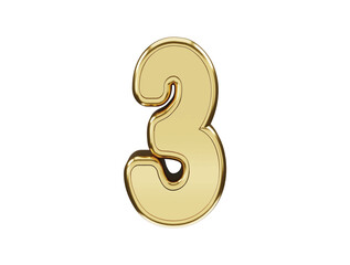 Number letter text effect vector illustration