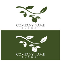 olive icon vector illustration design template