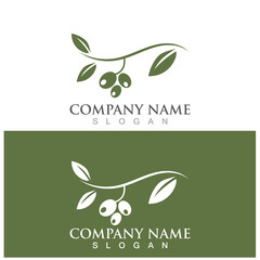 olive icon vector illustration design template