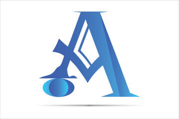 A letter, letter icon, letter logo