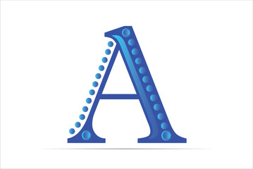 A letter, letter icon, letter logo