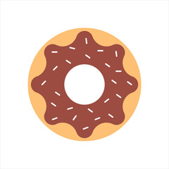 Illustration of Chocolate Flavored Donuts