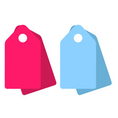 Price tag icon set symbol vector on white background. Price tag icon set symbol vector on white background. Colorful tags illustration

