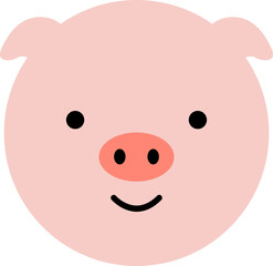 Cute Head Animal Vector