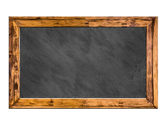 Ardoise avec cadre bois rustique 