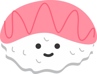 Cute Food Character Vector