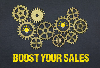 Boost Your Sales	
 - obrazy, fototapety, plakaty