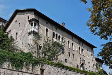 Il centro storico di Feltre in provincia di Belluno.