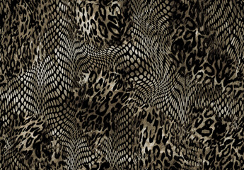 abstract animal skin pattern vector	