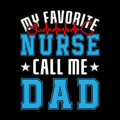 Obraz premium Typography Father Day T-Shirt Design Vector