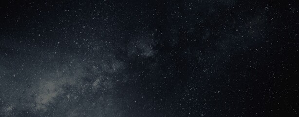 Obraz na płótnie Canvas Stars and galaxy outer space sky night universe black starry background of shiny starfield