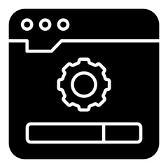 Premium download icon of search box 