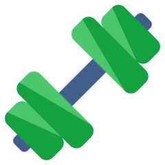 A trendy vector design of dumbbells