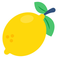 A unique design icon of lemon 