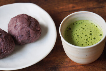 抹茶と和菓子