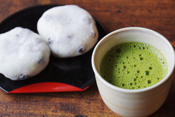 抹茶と和菓子