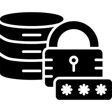 Secured Database Icon