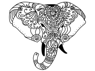 tattoo of a elephant