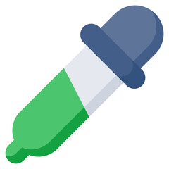 A unique design icon of dropper