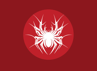 Spider logo designs vector illustration