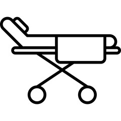 Medical Stretcher Icon