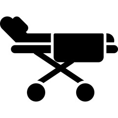 Medical Stretcher Icon