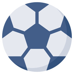 Modern design icon of football