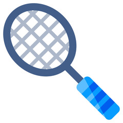 Trendy vector design of badminton 