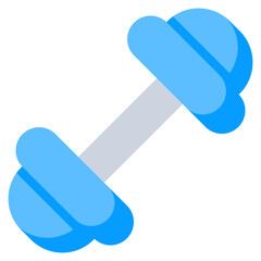 A trendy vector design of dumbbells