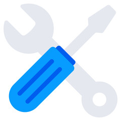 Modern design icon of maintenance tools