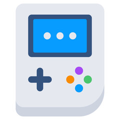 Brick game icon, editable vector