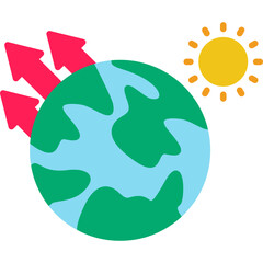 Greenhouse Effect Icon