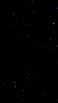 Social Media Vertical Particles- Triangle Poligons, Animation, 1080X1920 Vertical,LOOP. 0:04