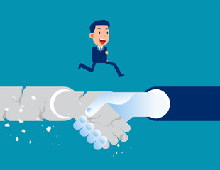 Running away from the dying business. Withdraw capital from risk