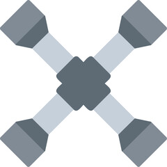 Cross Wrench Icon