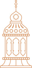 arabian lantern, ramadhan kareem