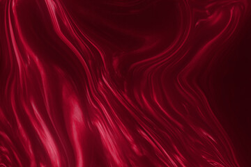 Abstract and decorative flow on Viva Magenta tones. Soft and colored texture illustration background.