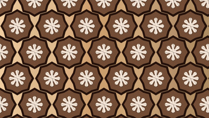 Ancient/Prehistoric Color scheme - Geometrical textured pattern with decorative ornamental illustrations for desktop, wallpaper, background, texture (Vintage, antique, art, old, retro, floral)