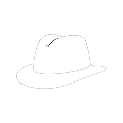 hat icon illustration vector