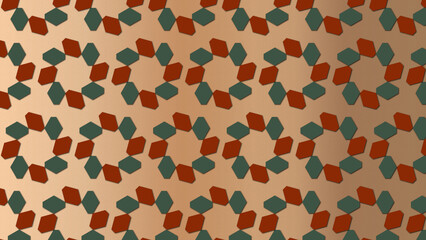 Ancient/Prehistoric Color scheme - Geometrical textured pattern with decorative ornamental illustrations for desktop, wallpaper, background, texture (Vintage, antique, art, old, retro, floral)