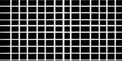 Dark black Geometric grid background 