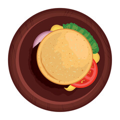 burger fast food