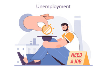 Recession effect. Unemployment is a significant, widespread, and prolonged