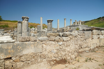 Perge Ancient City in Antalya, Turkiye