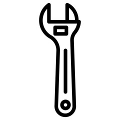 adjustable wrench icon